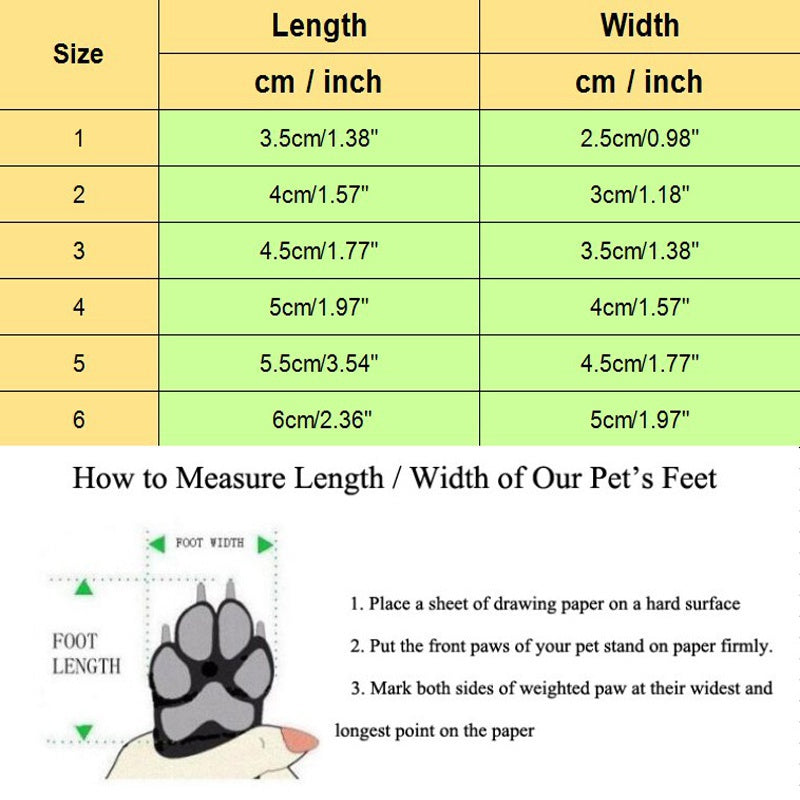 4pcs Waterproof Pet Dog Shoes Winter Plush Anti-slip Rain Snow Boots Footwear Thick Warm For Small Cat Dogs Puppy Socks Booties