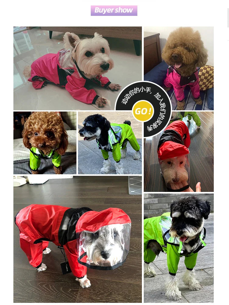 RainPaw Dog Jumpsuit