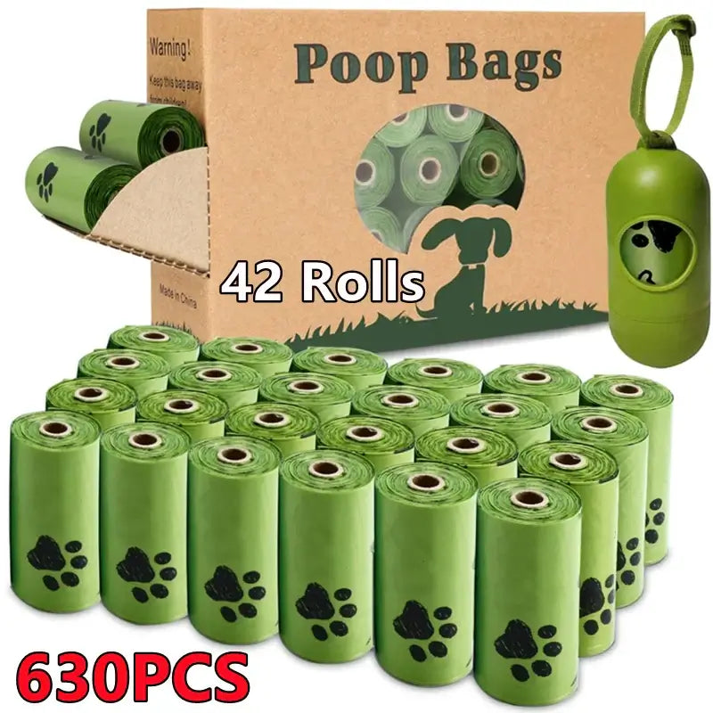 Eco-Friendly Biodegradable Pet Waste Bags – Durable & Scented