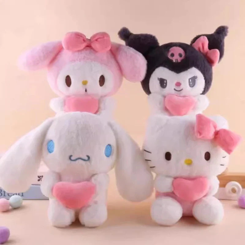 Sanrio Heart Plushies