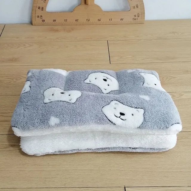 Cozy Flannel Pet Mat