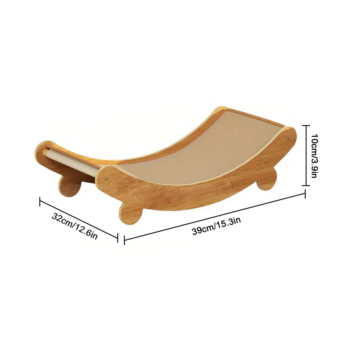 Cat Scratcher Bed Cats Wooden Scratching Pads Multifuction Cats Sleeping Bed Detachable Cat Scratch Board For Kitten Grinding