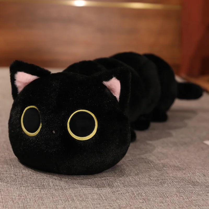 Long Fluffy Cat Caterpillar Plushies