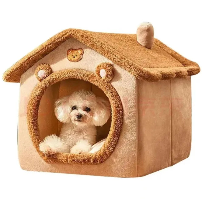 Four Seasons Cozy Pet House for Small Dogs & Cats