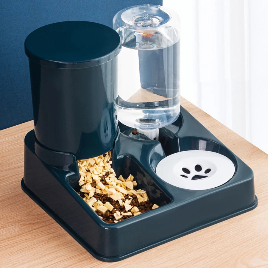 Automatic Pet Feeder And Water Dispenser