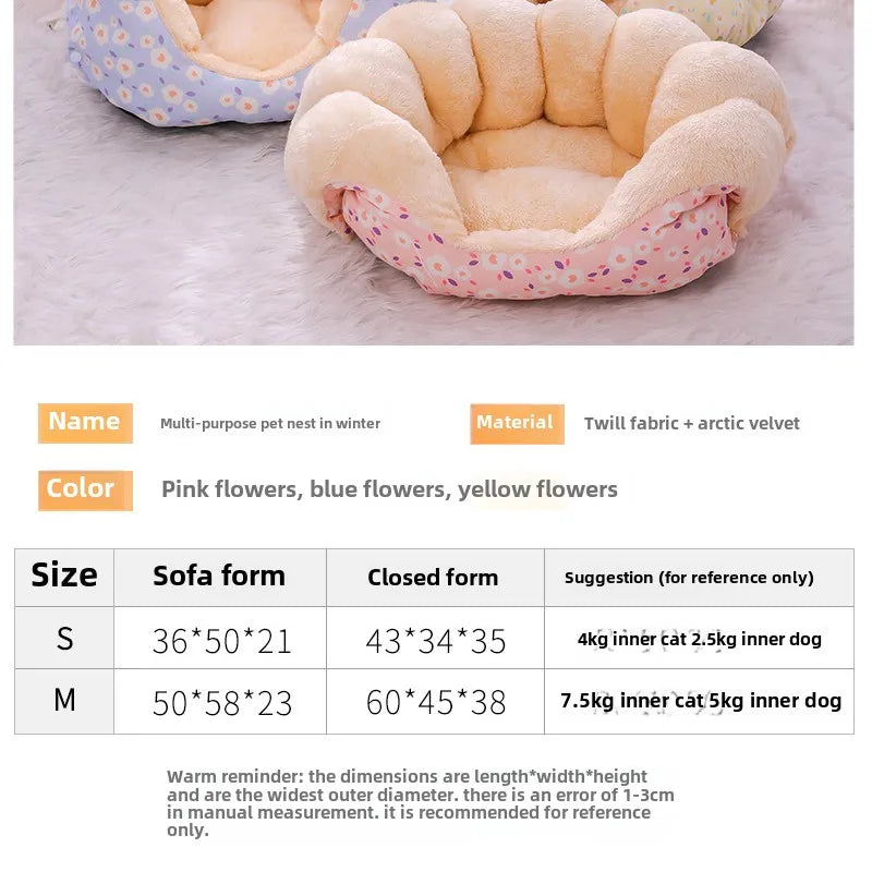 CozyPurr 2-in-1 Cat Sofa: Warmth & Comfort in Style