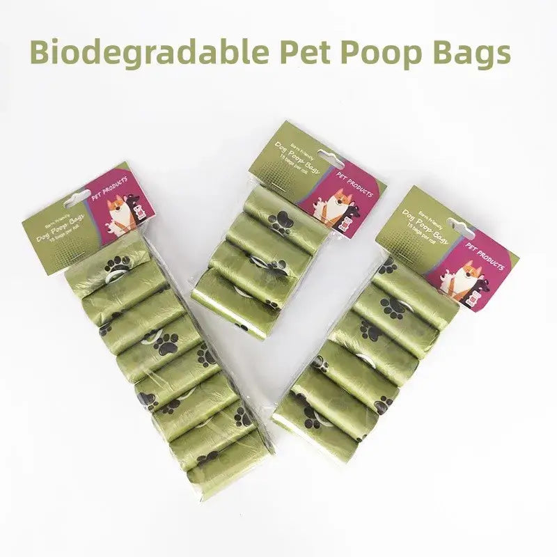 Eco-Friendly Biodegradable Pet Waste Bags – Durable & Scented