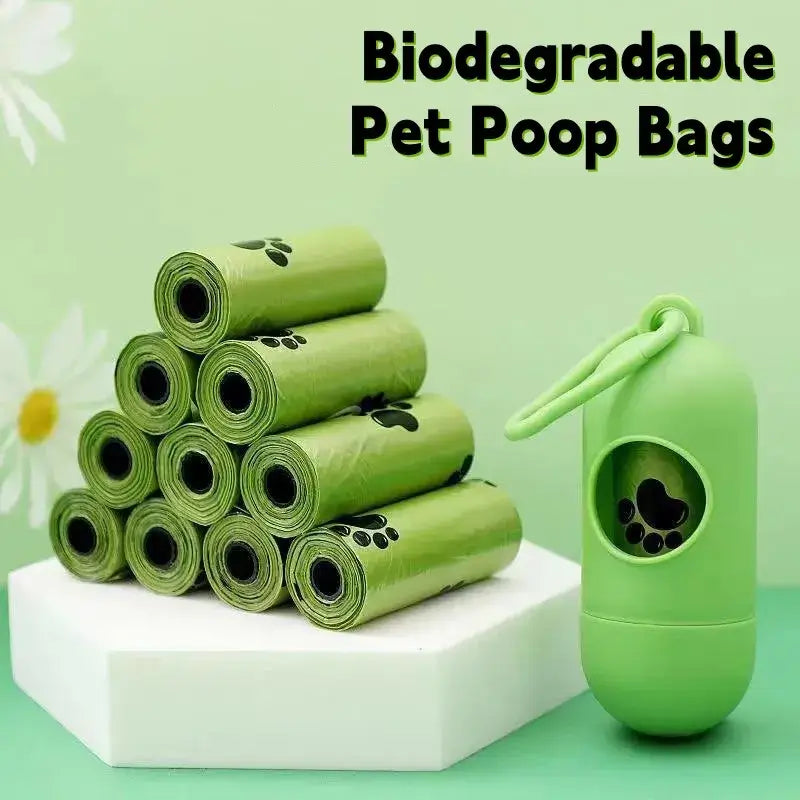 Eco-Friendly Biodegradable Pet Waste Bags – Durable & Scented