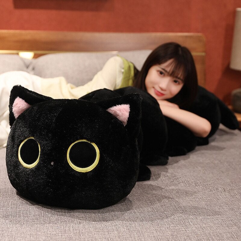 Long Fluffy Cat Caterpillar Plushies